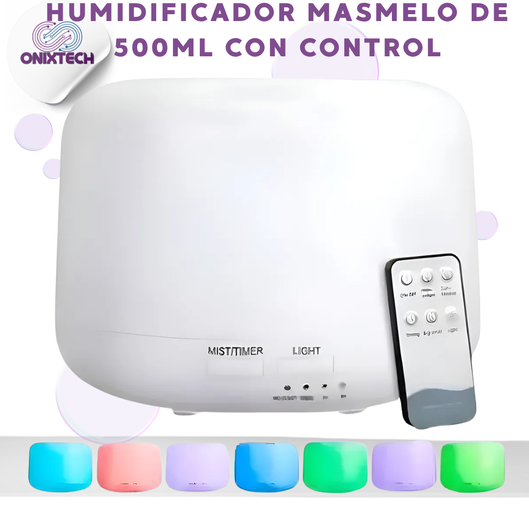humidificador masmelo de 500ml con contr